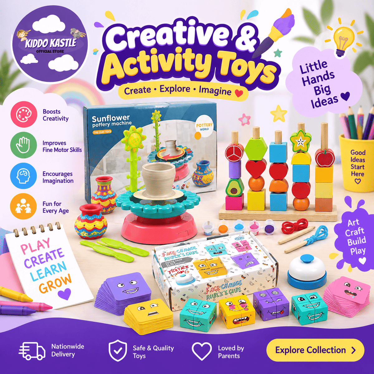 Creative & Activity Toys