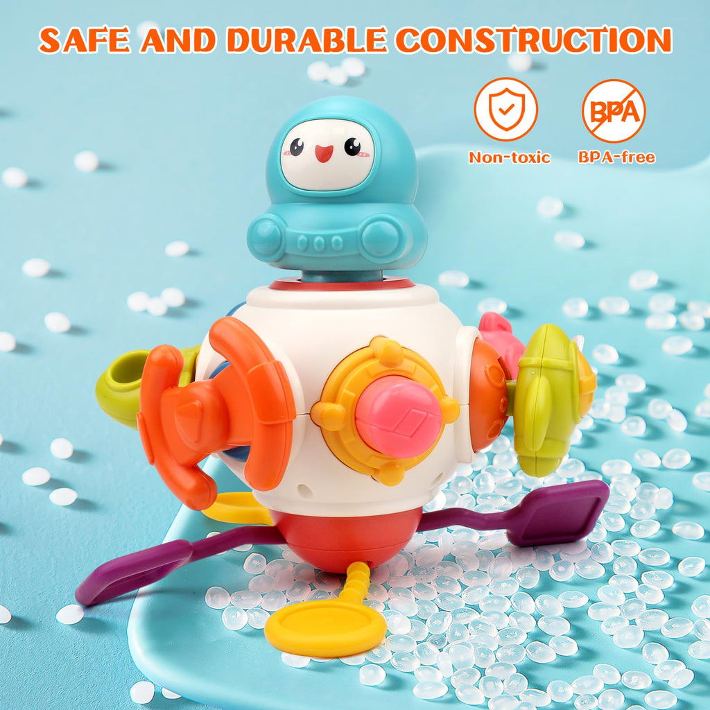 KIDDO KASTLE - 8-in-1 Space Busy Cube Sensory Activity Toy for Kids