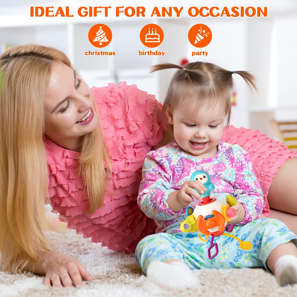 KIDDO KASTLE - 8-in-1 Space Busy Cube Sensory Activity Toy for Kids