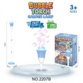 Kiddo Kastle - Bubble Torch Garden Lamp – Automatic Bubble Maker Toy for Kids | Outdoor Bubble Play