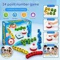 Kiddo Kastle - Point Game Ubik's Cube Math Challenge Game – Educational Math Card-Guided Number Puzzle Game