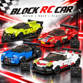 Kiddo Kastle - RC Car Building Set – Remote Control Racing Car Building Blocks Toy for Kids