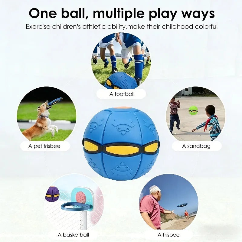Kiddo Kastle Transforming Deformation Ball Toy – Magic Folding Flower Ball for Kids
