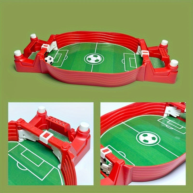 Kiddo Kastle Football Flicker Soccer Table Game – Mini Football Shootout Board Game for Kids
