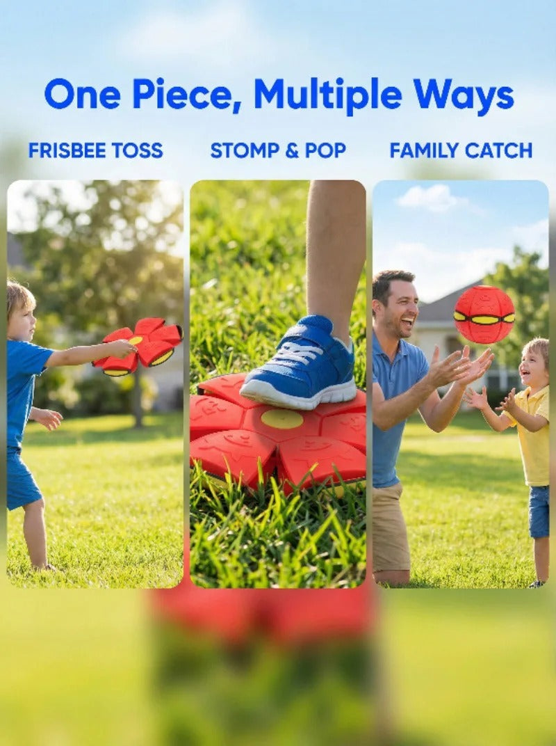 Kiddo Kastle Transforming Deformation Ball Toy – Magic Folding Flower Ball for Kids