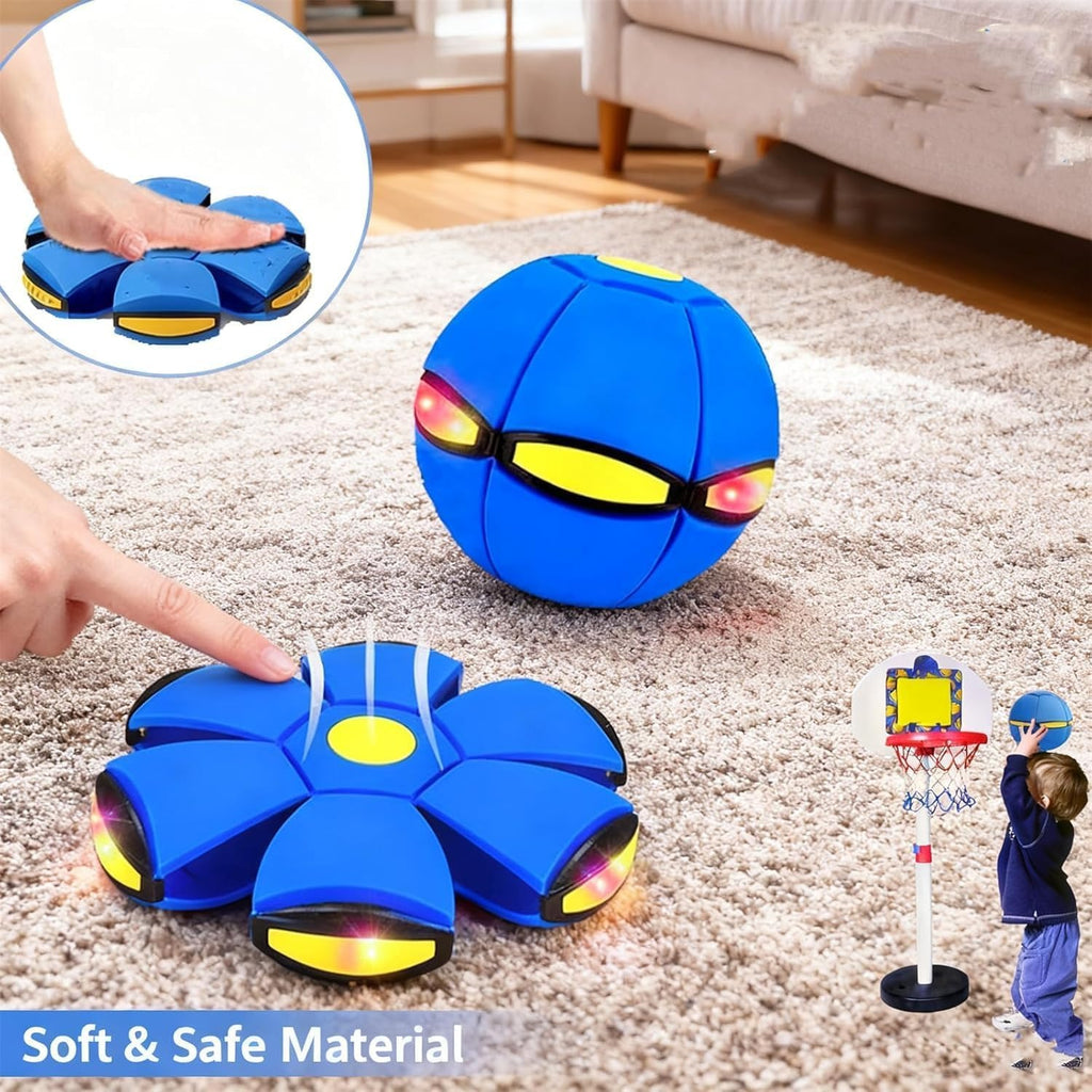 Kiddo Kastle Transforming Deformation Ball Toy – Magic Folding Flower Ball for Kids