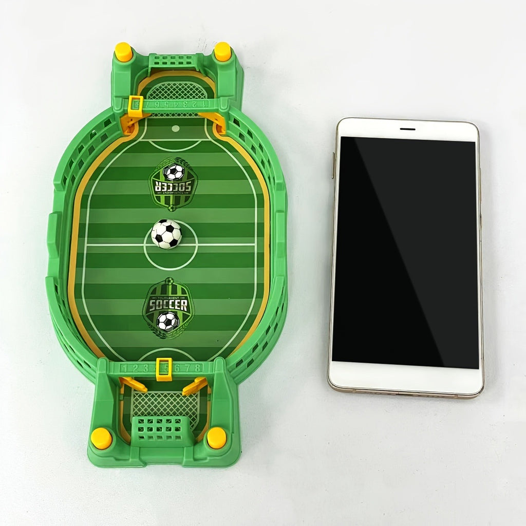 Kiddo Kastle Football Flicker Soccer Table Game – Mini Football Shootout Board Game for Kids