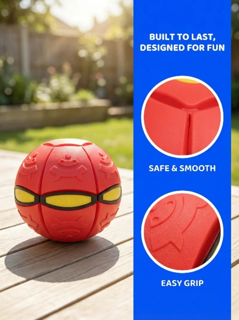 Kiddo Kastle Transforming Deformation Ball Toy – Magic Folding Flower Ball for Kids