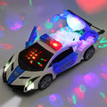 Kiddo Kastle Electric Omnidirectional Rotating Stunt Racing Car – Music & Light Toy Car