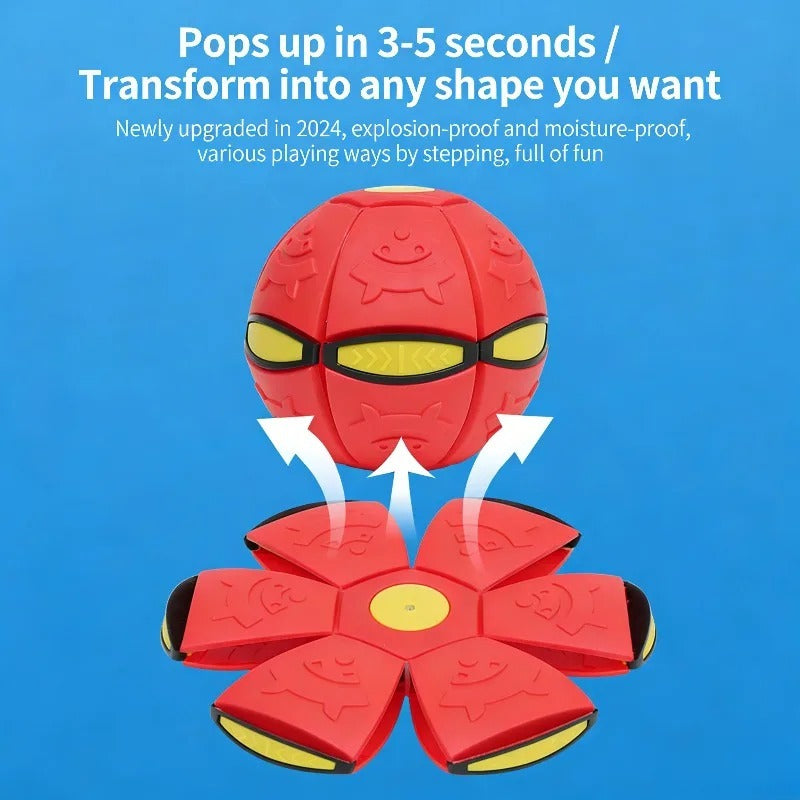 Kiddo Kastle Transforming Deformation Ball Toy – Magic Folding Flower Ball for Kids