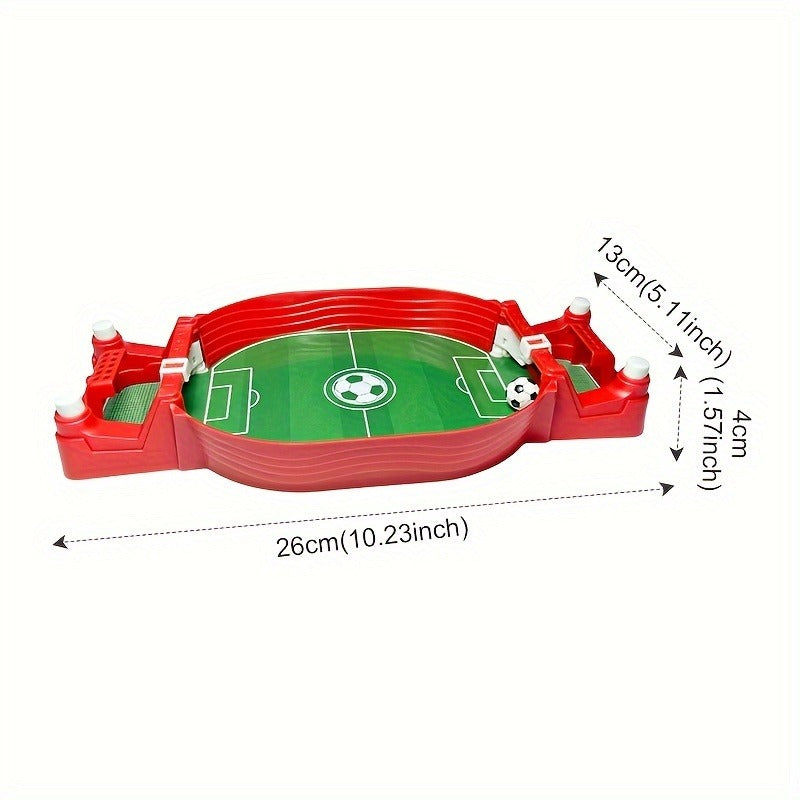 Kiddo Kastle Football Flicker Soccer Table Game – Mini Football Shootout Board Game for Kids