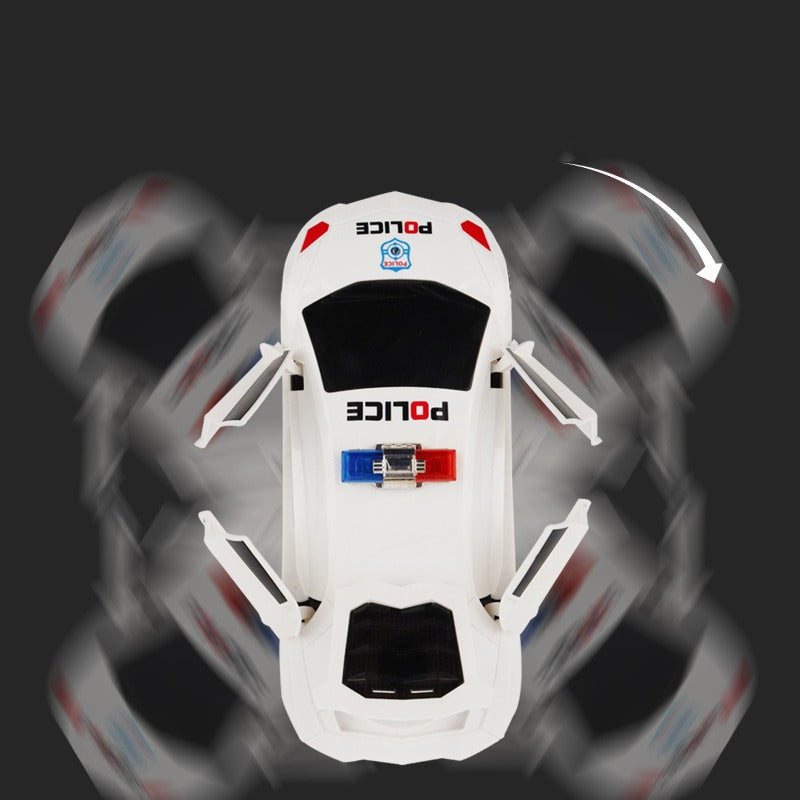 Kiddo Kastle Electric Omnidirectional Rotating Stunt Racing Car – Music & Light Toy Car