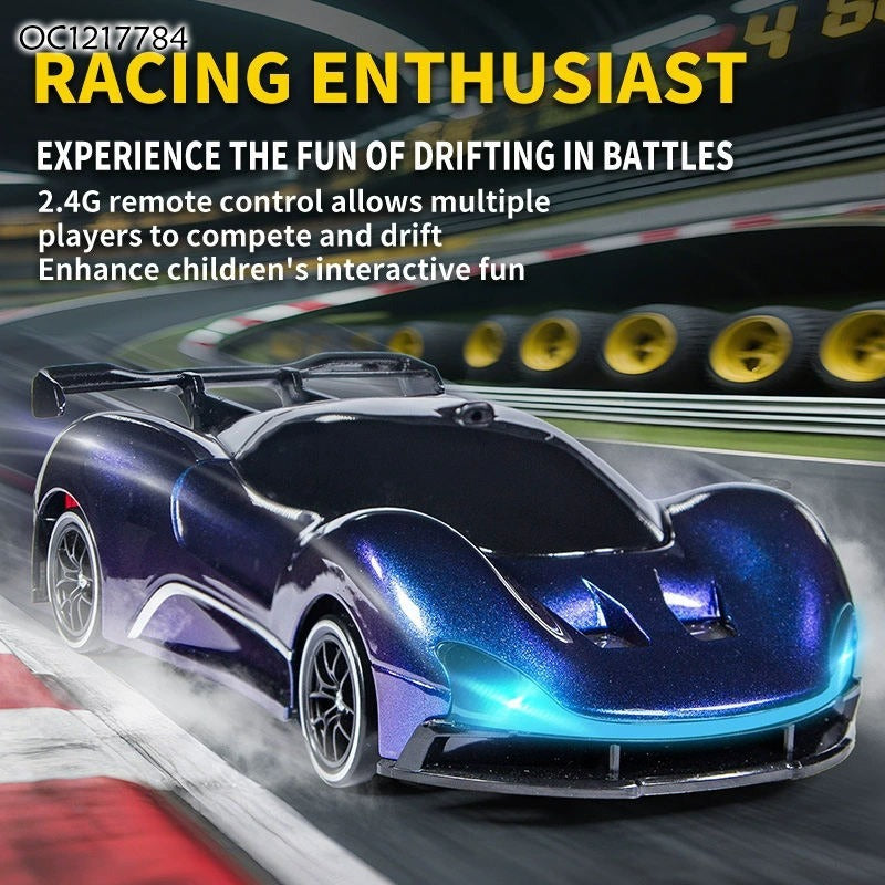 2.4G RC drift racing car with interactive racing and drifting play